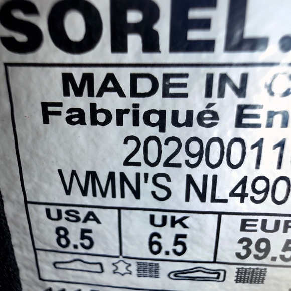 Sorel Insulated Waterproof White Boots Out N Anout Piffy Zipper Shootie - Picture 5 of 6